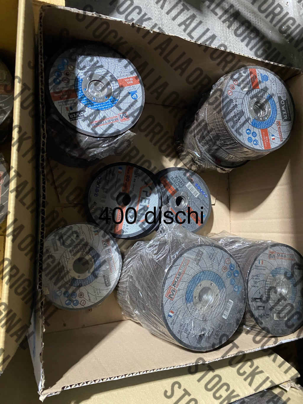 Lotto 400 dischi da taglio 125x1.6