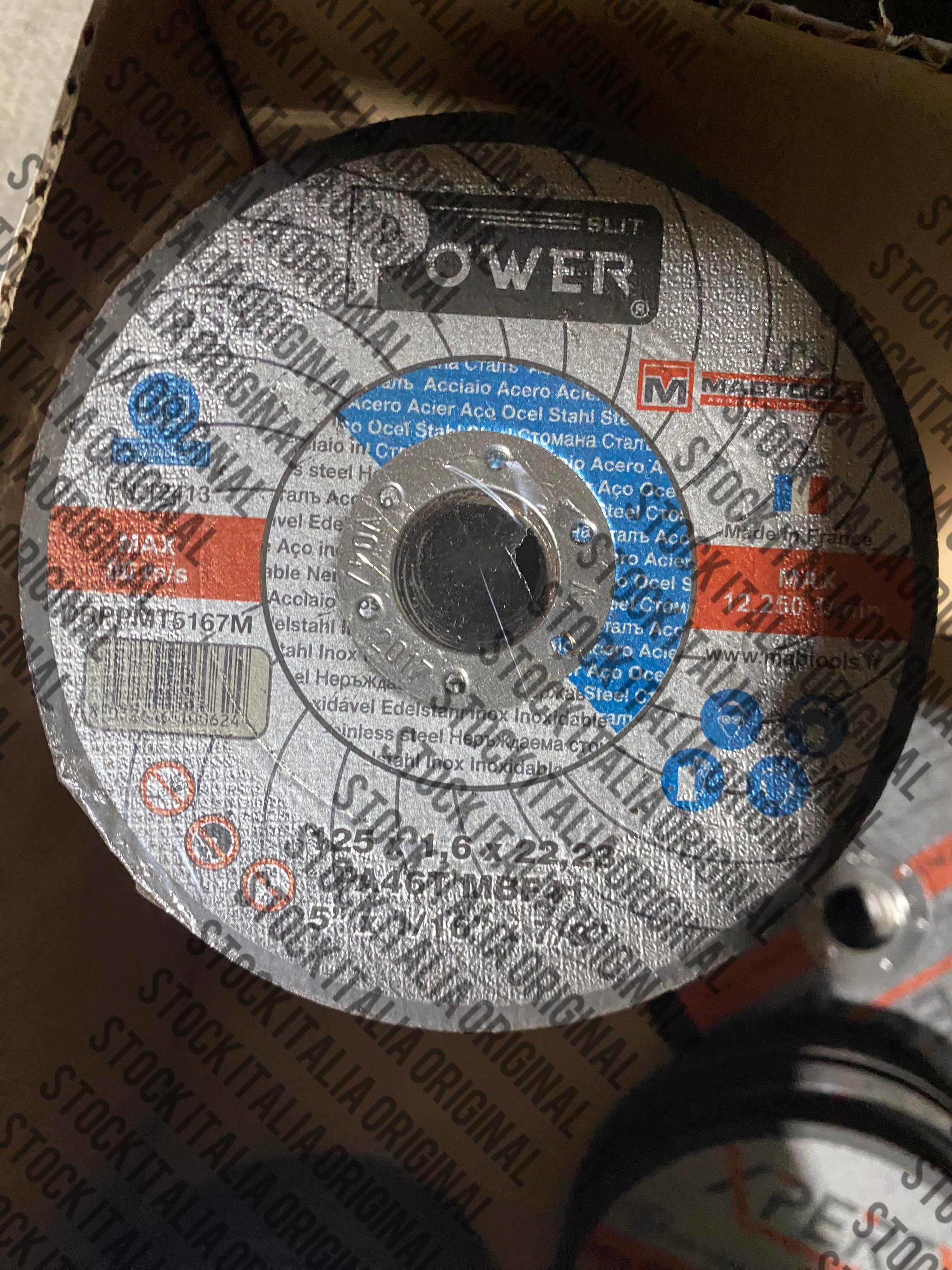 Lotto 400 dischi da taglio 125x1.6